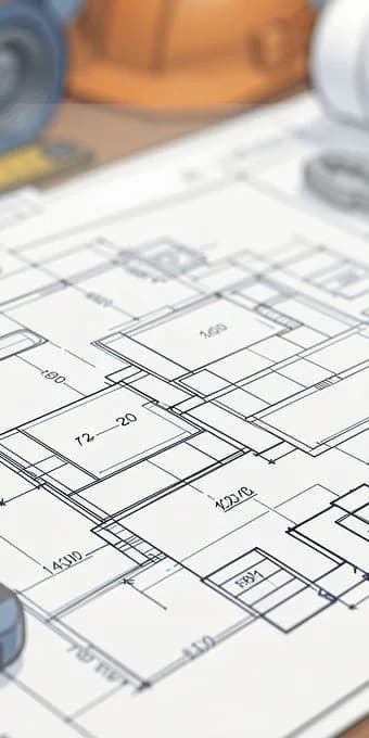 Dimensioned floor plan drawings